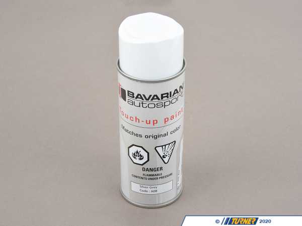 Bavarian Autosport Bav Auto 12oz Touch Up Paint Spray Can - Silver Gray Code A08 TUA08KT