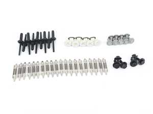 SET OF MOUNTED PARTS