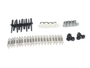 SET OF MOUNTED PARTS