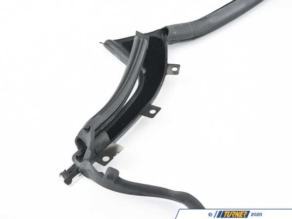 Genuine BMW Genuine BMW Seal For Roof Tray, Rear Alu Matt - 54377217244 - E93 54377217244