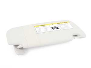 Genuine MINI Sun Visor With Label, Left Satellite Grey - 51167382107