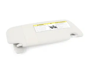 Genuine MINI Sun Visor With Label, Left Satellite Grey - 51167382107