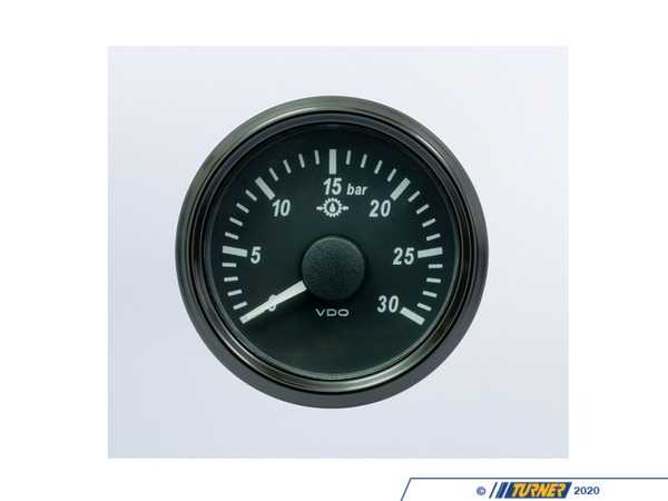 VDO SingleViu 52mm 30bar Brake Pressure Gauge. 0-4.5V sender required. - Priced Each  A2C3832720030