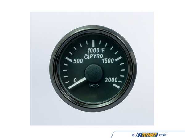 VDO SingleViu 52mm 2000F Exhaust Gas Temperature Gauge - Priced Each  A2C3833040030