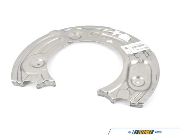 Genuine BMW PROTECTION PLATE LEFT 34117991035