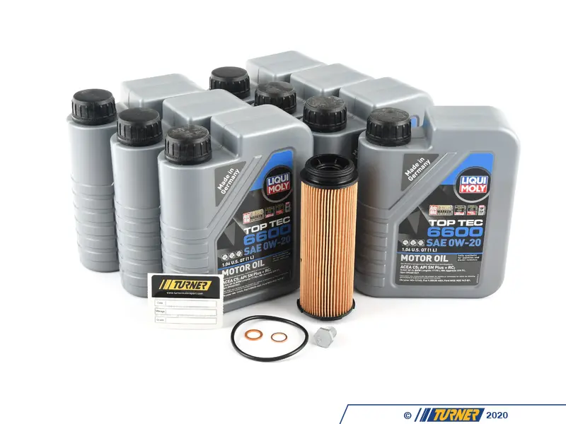LMTPTCHOILCHNGKT - B58 Liqui Moly Top Tec 6600 0W-20 Oil Change