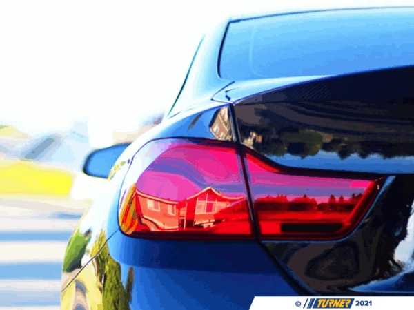 Goldenwrench Supply Co Blackline Taillight Overlay Kit - F32/F82 LCI F82LCI