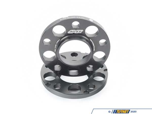 APEX Wheels Apex Wheel Spacer Kit - 12mm - 5x120 72.56mm CB HWSPCR5120725612