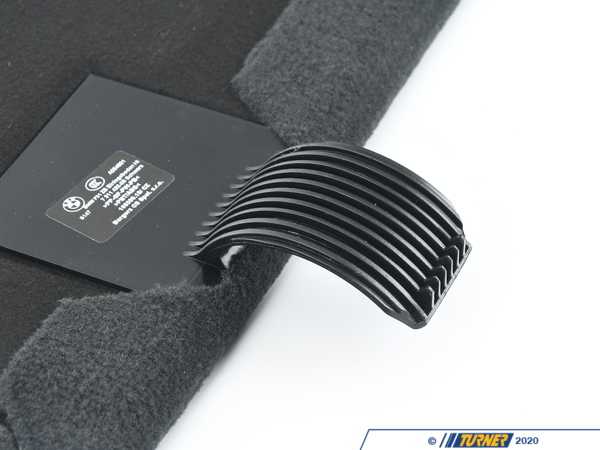 Genuine BMW Trunk Floor Panel Insert - Rear - Anthracite 51477327409