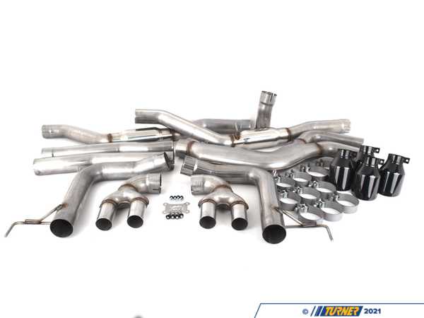AWE AWE Track Edition Exhaust - Diamond Black Tips 3020-43085
