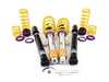 KW Suspension KW Coilover Kit - Variant 1 (V1) - E90 M3, E92 M3 10220057X View 1