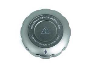 Blackline Performance Coolant Expansion Tank Cap Cover - Gray - BMW M