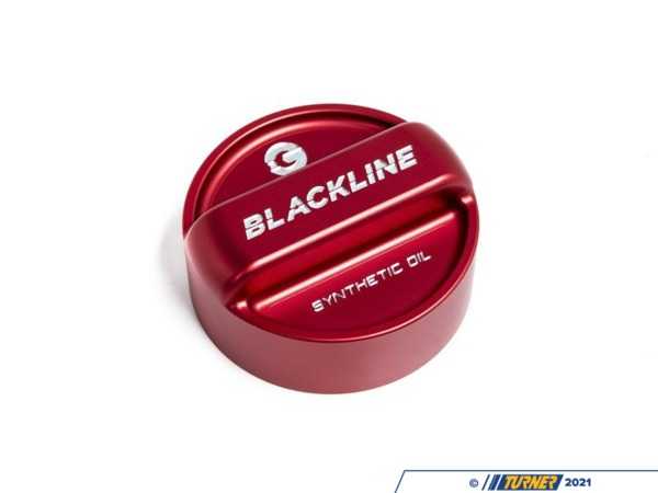Goldenwrench Supply Co Blackline Performance Oil Cap Cover - Red - BMW M FXXOCC-R