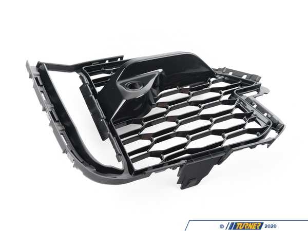 Genuine BMW GRILL, SIDE, OPEN, RIGHT 51118069890