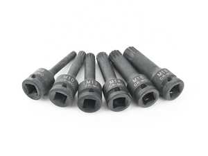 Bav Auto Triple Square XzN Impact Socket Set - 6 Piece Set