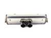 Supersprint Center Exhaust OO 90 Black Tips 245926 View 1