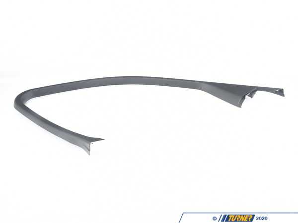 Genuine BMW Genuine BMW Cover, Window Frame, Door Front Left - 51337205583 - F25 51337205583
