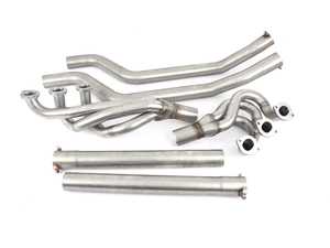 Manifold + Connecting Pipes 100% Stainless Steel (Left Hand Drive)