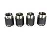 Active Autowerke BMW F8X Maad Maxx Rear Exhaust Section 3 Can Valve - With Carbon Fiber Tips  11-073CFT View 5