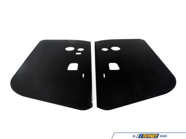 MKAH Motorsports Sedan Front Door Panel Deletes with Speaker and Mirror Switch Cutouts - E36 E36-SFDP-SM