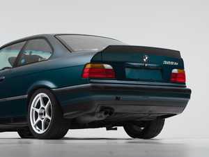 Turner High Kick Trunk Spoiler - E36 Coupe - Matte Black