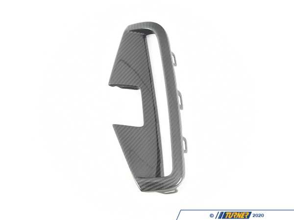 Genuine BMW TRIM ON GRILL, SIDE, LEFT 51118077353