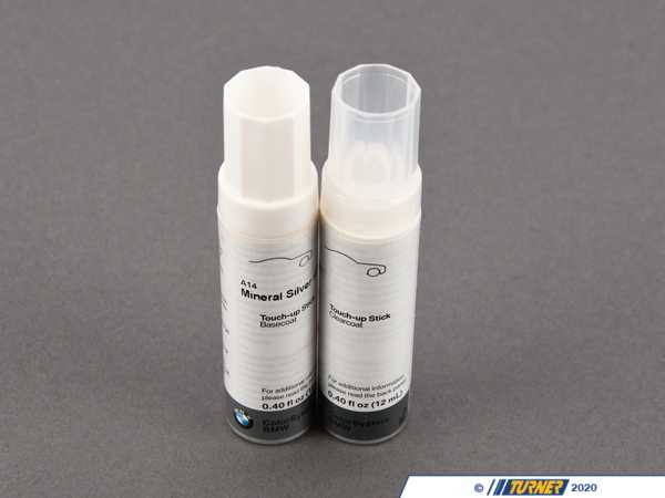 Genuine BMW Genuine BMW Paint Stick Mineral Silver M - 51910419789 51910419789