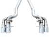 AWE AWE SwitchPath Cat-Back Exhaust for BMW F90 M5 - Chrome Silver Tips 3025-42062 View 2