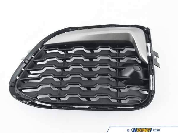 Genuine BMW GRILL, SIDE, CLOSED, 51118073667