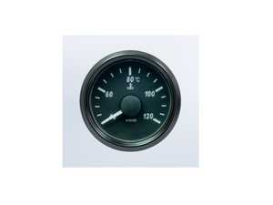 SingleViu 52mm 120C Water Temperature Gauge. 291-22 ohm sender required. Retail pack with harness - Priced Each 