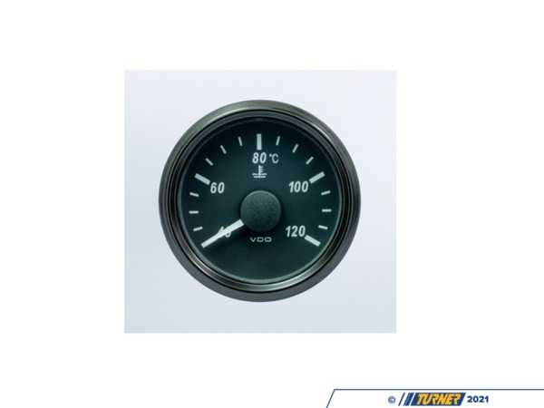 VDO SingleViu 52mm 120C Water Temperature Gauge. 291-22 ohm sender required. Retail pack with harness - Priced Each  A2C3833320030
