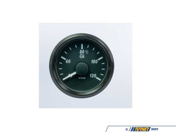 VDO SingleViu 52mm 120C Water Temperature Gauge. 291-22 ohm sender required. Retail pack with harness - Priced Each  A2C3833330030