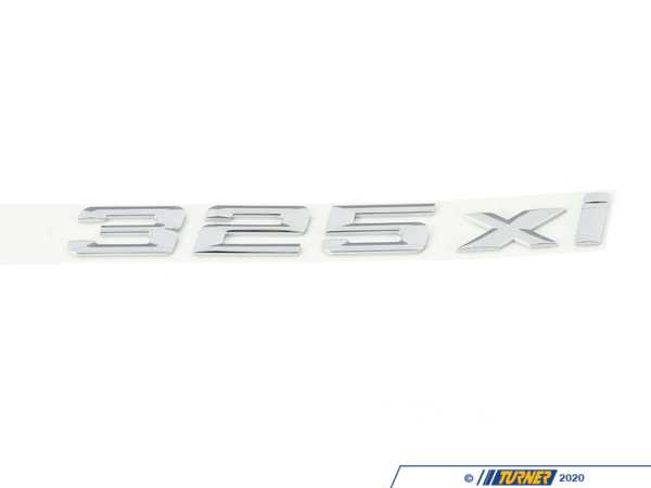 Genuine BMW Genuine BMW Emblem Adhered Rear - 325Xi - 51147045697 - E46 51147045697