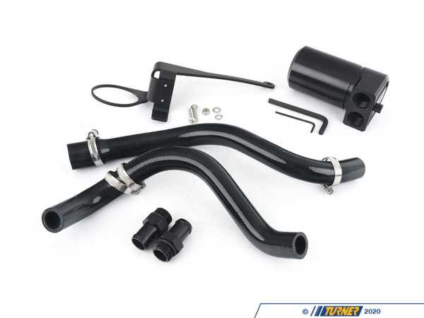 Turner Motorsport Turner R55-R59 Catch Can Exact Fit N14 Baffled Oil Catch Can System - 6oz 027619TMS09KT