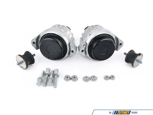 Packaged by Turner OE Engine And Transmission Mount Kit - N52 3.0L e8x9xdmKT