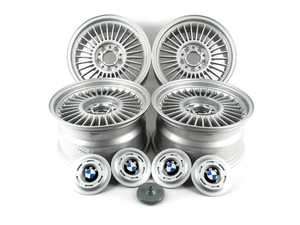 E38 16x8.0 BMW Style 4 Wheel Set