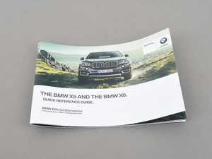 Genuine BMW Quick Reference Guide F15, F16 F15,F16, - 01402957778