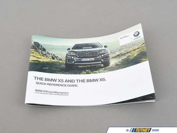 Genuine BMW Genuine BMW Quick Reference Guide F15, F16 F15,F16, - 01402957778 01402957778
