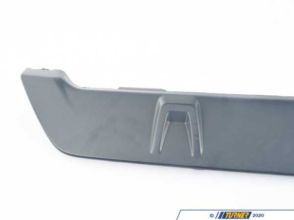Genuine BMW SKID PLATE, REAR, PRIMED 51128099114