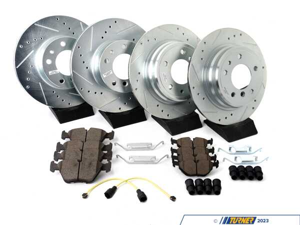 PowerStop Front Z26 Street Warrior Brake Kit | BMW 335d (2011) (K6055-26)