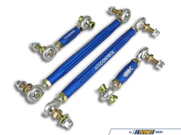 AFE aFe Control Adjustable Sway Bar End Links - Front & Rear - F80 M3, F82/83 M4, F87 M2 442-502001-L