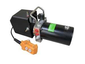 QuickJack Alternate Power Unit Kit - AC 208-230-Volt (Includes Carrier and Male Quick-Connect Fittings)