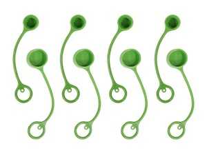 Dust Caps For Quick-Coupler Fittings Male & Female - Set of 8