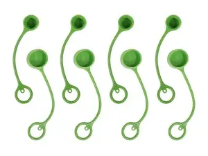 Dust Caps For Quick-Coupler Fittings Male & Female - Set of 8