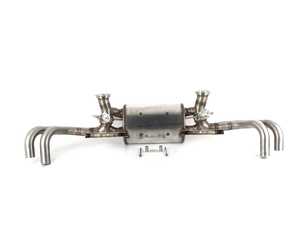 Rear Exhaust With Valves Right - Left 4 Exits (Replaces The Main Catalytic Converter - Fits To The Stock Endpipes)
