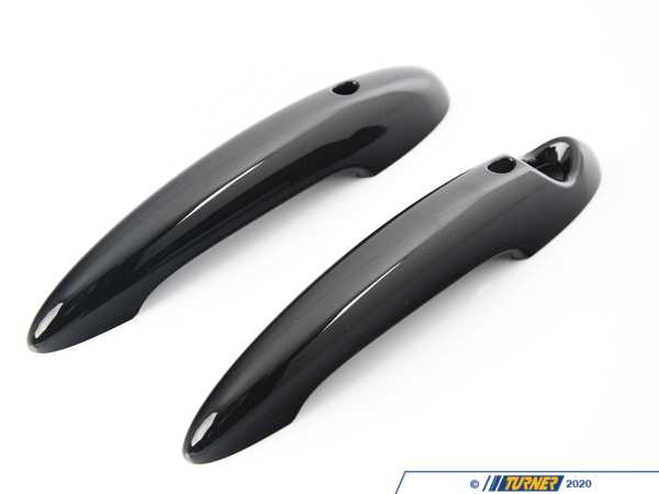 ECS MINI R5X Door Handle Paino Black Cover - Set 51217198471