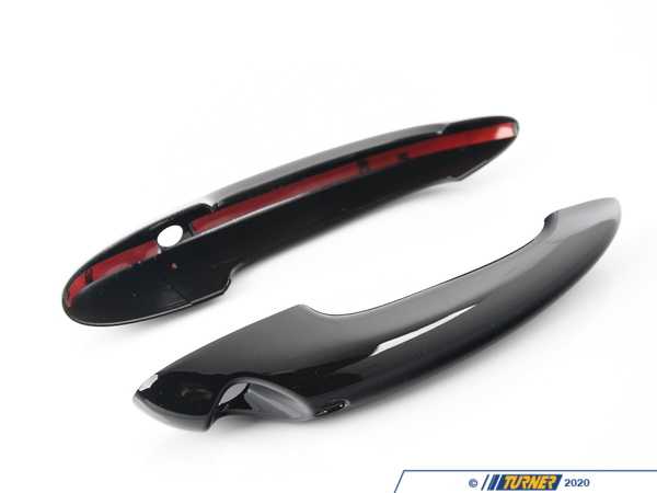 ECS MINI R5X Door Handle Paino Black Cover - Set 51217198471