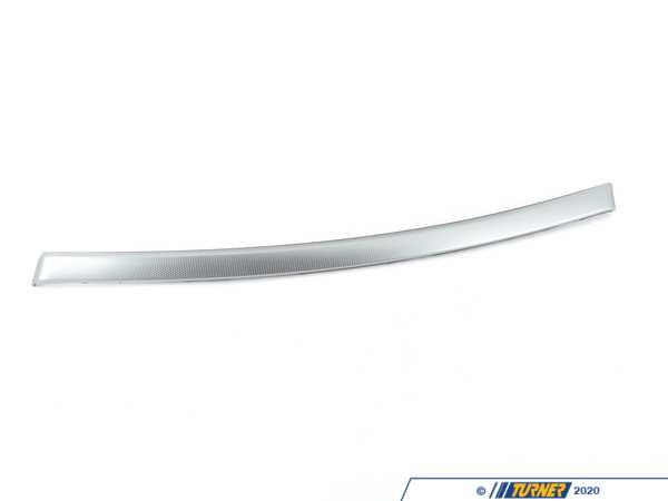 Genuine BMW Genuine BMW Aluminum Decor Strip, Front - 51418036080 51418036080