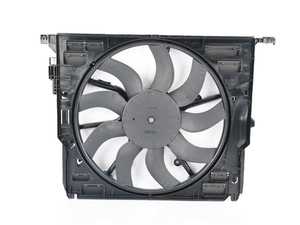 Genuine BMW Cooling Fan Assembly with Shroud (850W) - F01 F02 F10 F12 F13