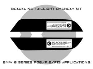 Blackline Taillight Overlay Kit - F06/F12/F13